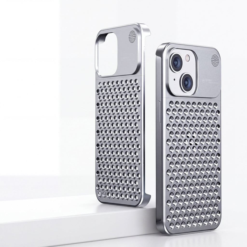 AeroCool Armor Case – Aluminum Alloy Protection for iPhone 12–15 Series - TrendsToLife