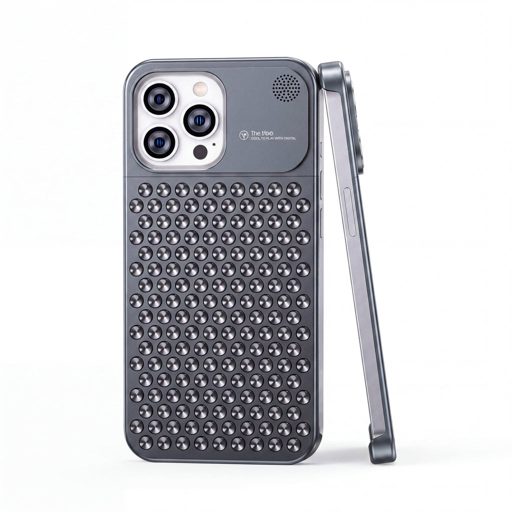 AeroCool Armor Case – Aluminum Alloy Protection for iPhone 12–15 Series - TrendsToLife
