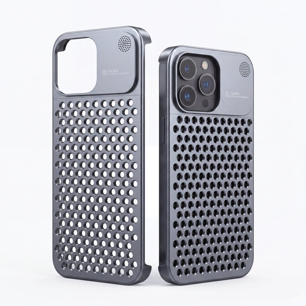 AeroCool Armor Case – Aluminum Alloy Protection for iPhone 12–15 Series - TrendsToLife