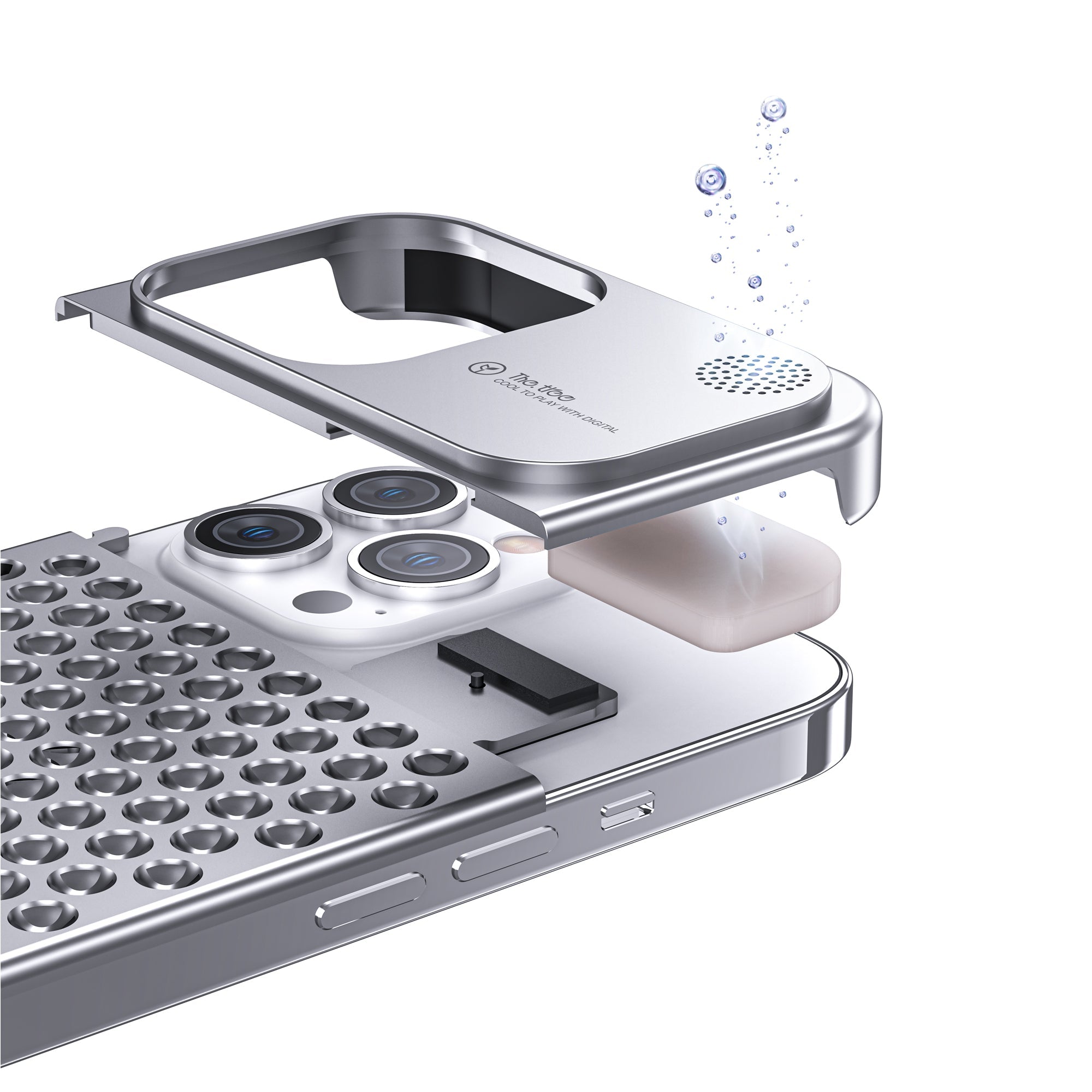 AeroCool Armor Case – Aluminum Alloy Protection for iPhone 12–15 Series - TrendsToLife