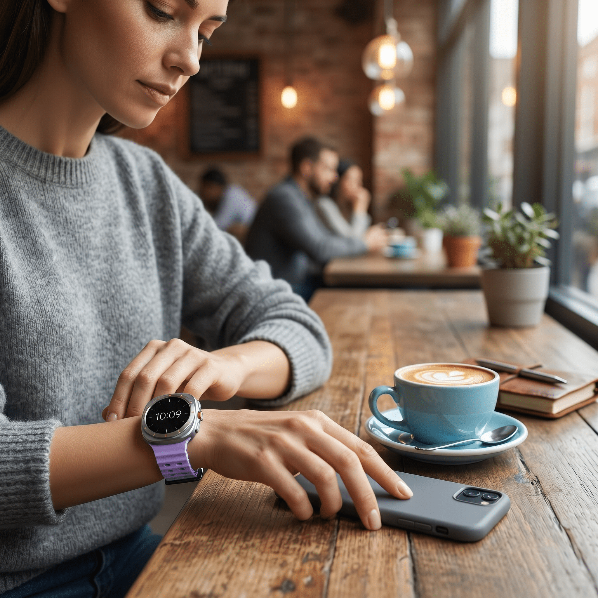 AeroFlow Sport Watch Band – Ocean Silicone Strap – Samsung Galaxy Watch 7 Ultra - TrendsToLife
