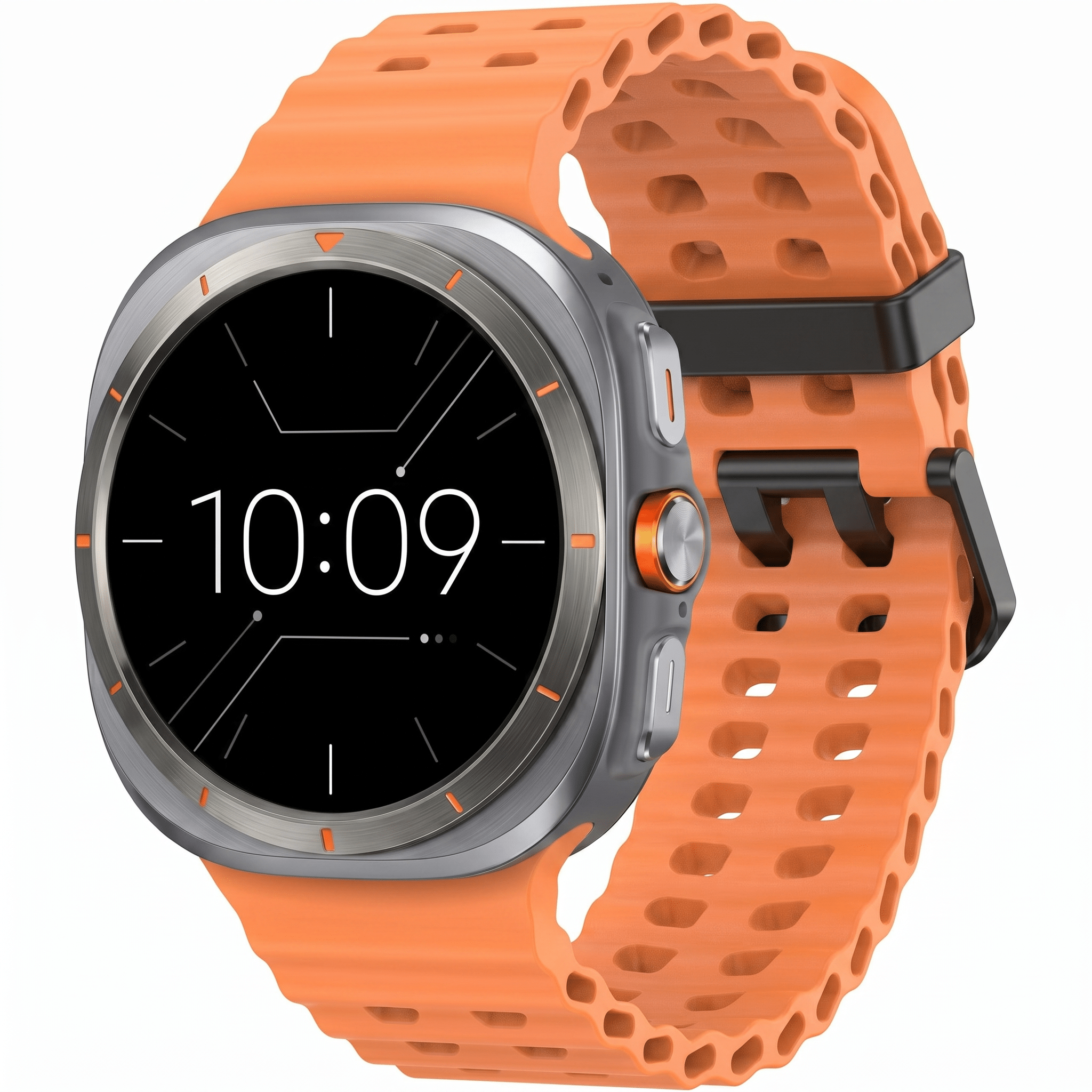 AeroFlow Sport Watch Band – Ocean Silicone Strap – Samsung Galaxy Watch 7 Ultra - TrendsToLife