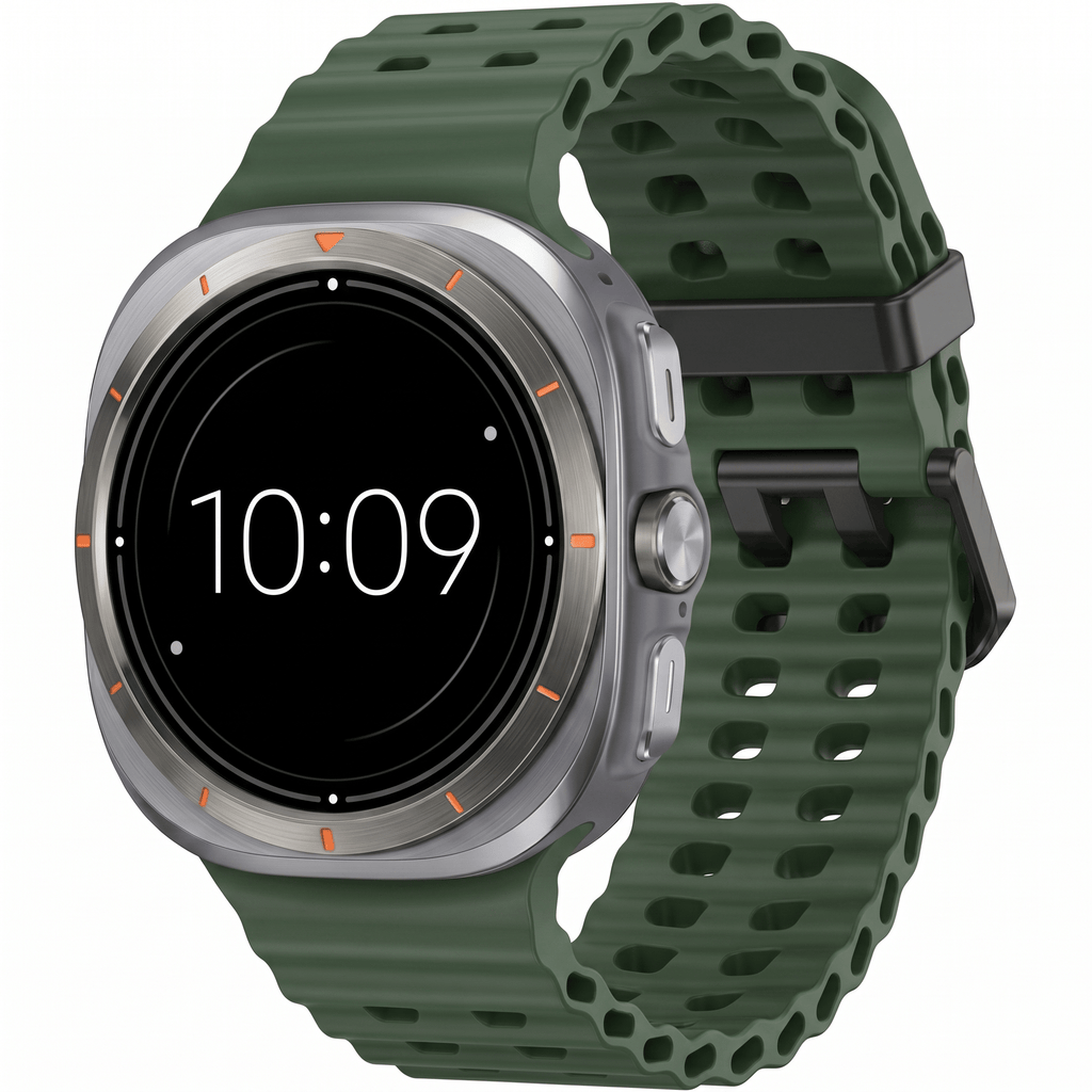 AeroFlow Sport Watch Band – Ocean Silicone Strap – Samsung Galaxy Watch 7 Ultra - TrendsToLife