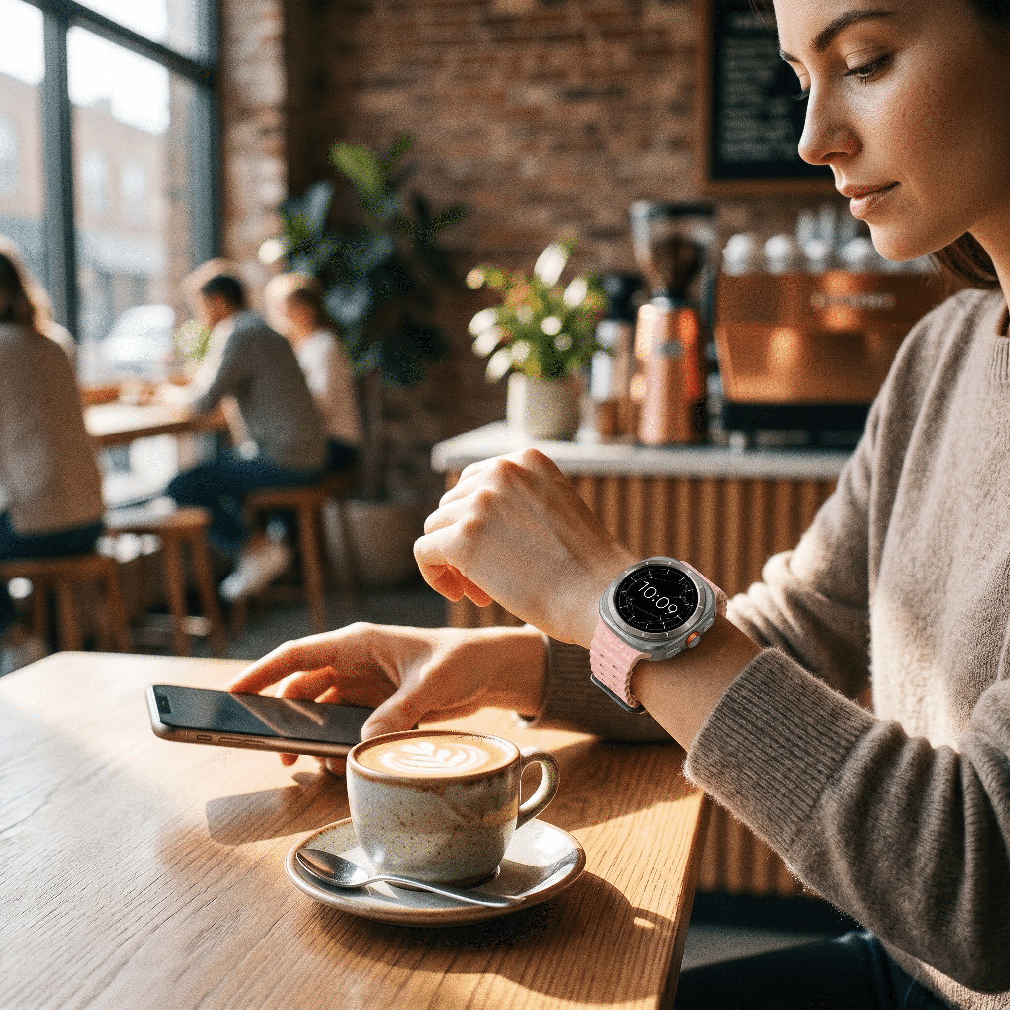 AeroFlow Sport Watch Band – Ocean Silicone Strap – Samsung Galaxy Watch 7 Ultra - TrendsToLife