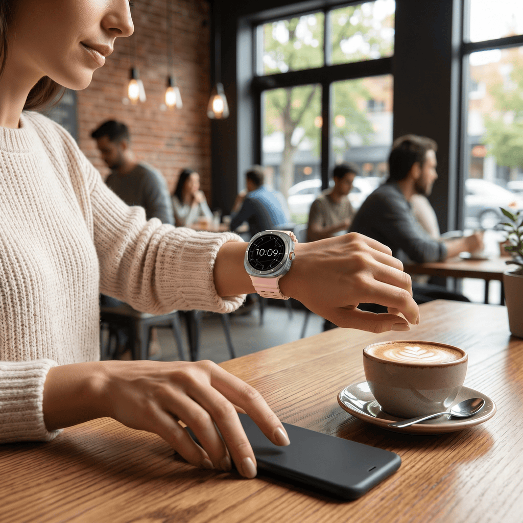 AeroFlow Sport Watch Band – Ocean Silicone Strap – Samsung Galaxy Watch 7 Ultra - TrendsToLife