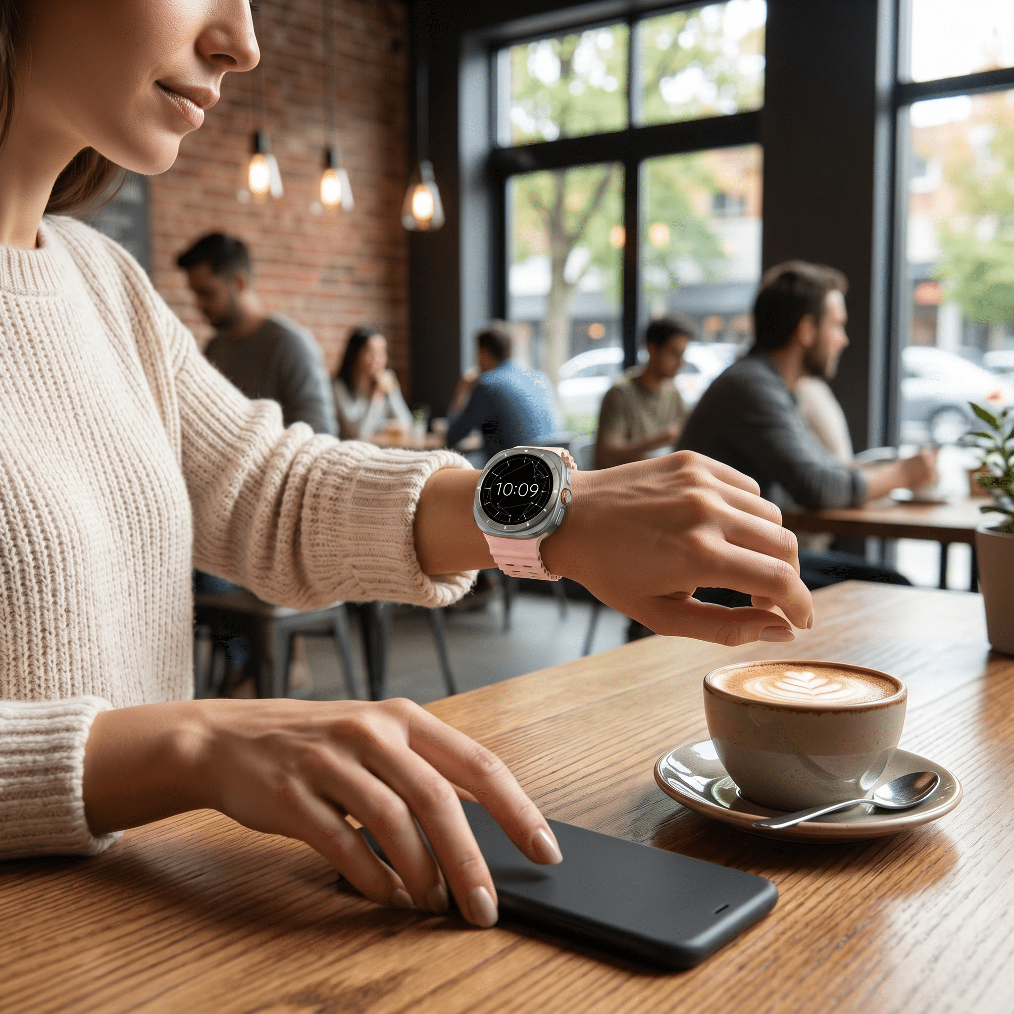 AeroFlow Sport Watch Band – Ocean Silicone Strap – Samsung Galaxy Watch 7 Ultra - TrendsToLife