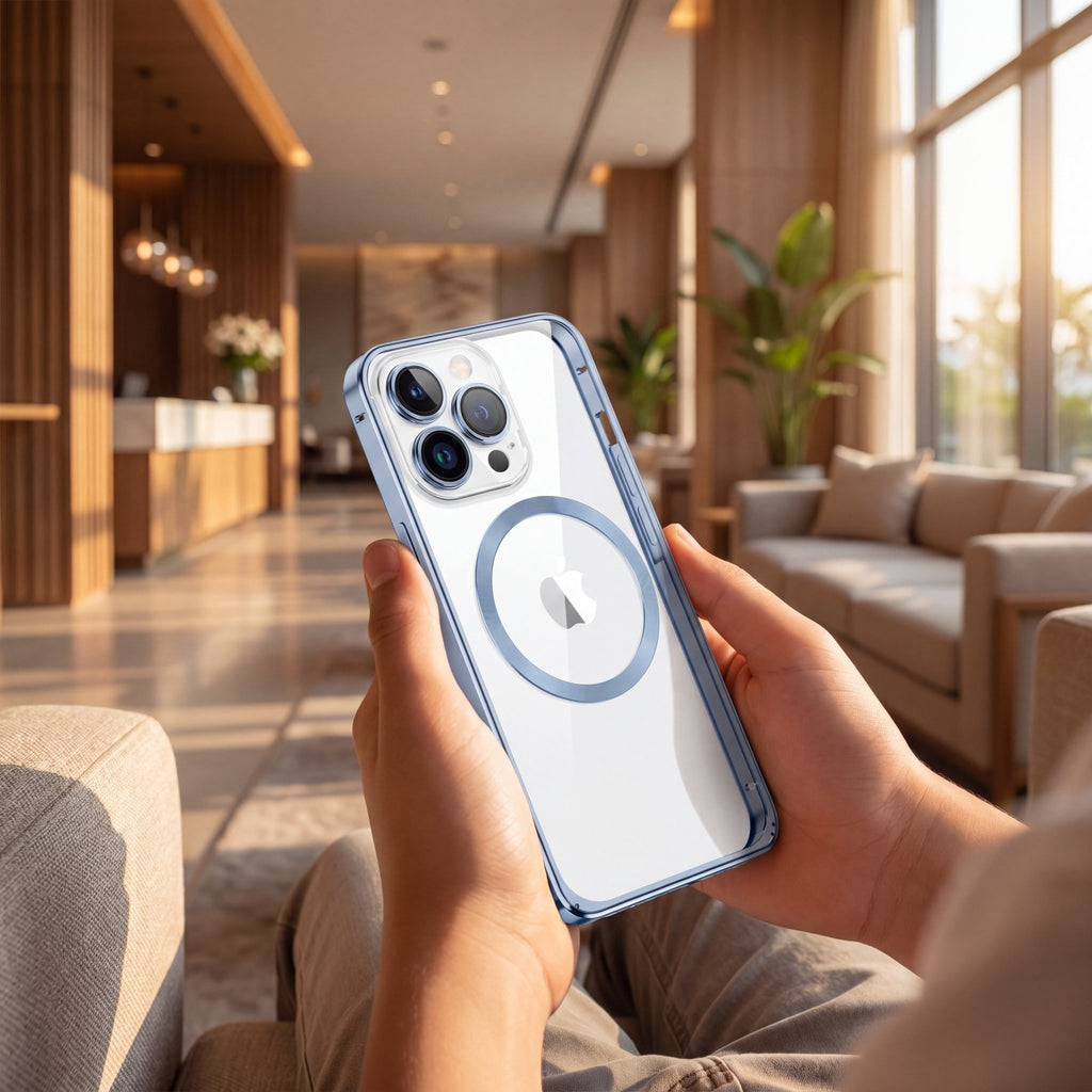 AeroFrame Magnetic Eagle Eye Case for iPhone 11–14 Series - TrendsToLife