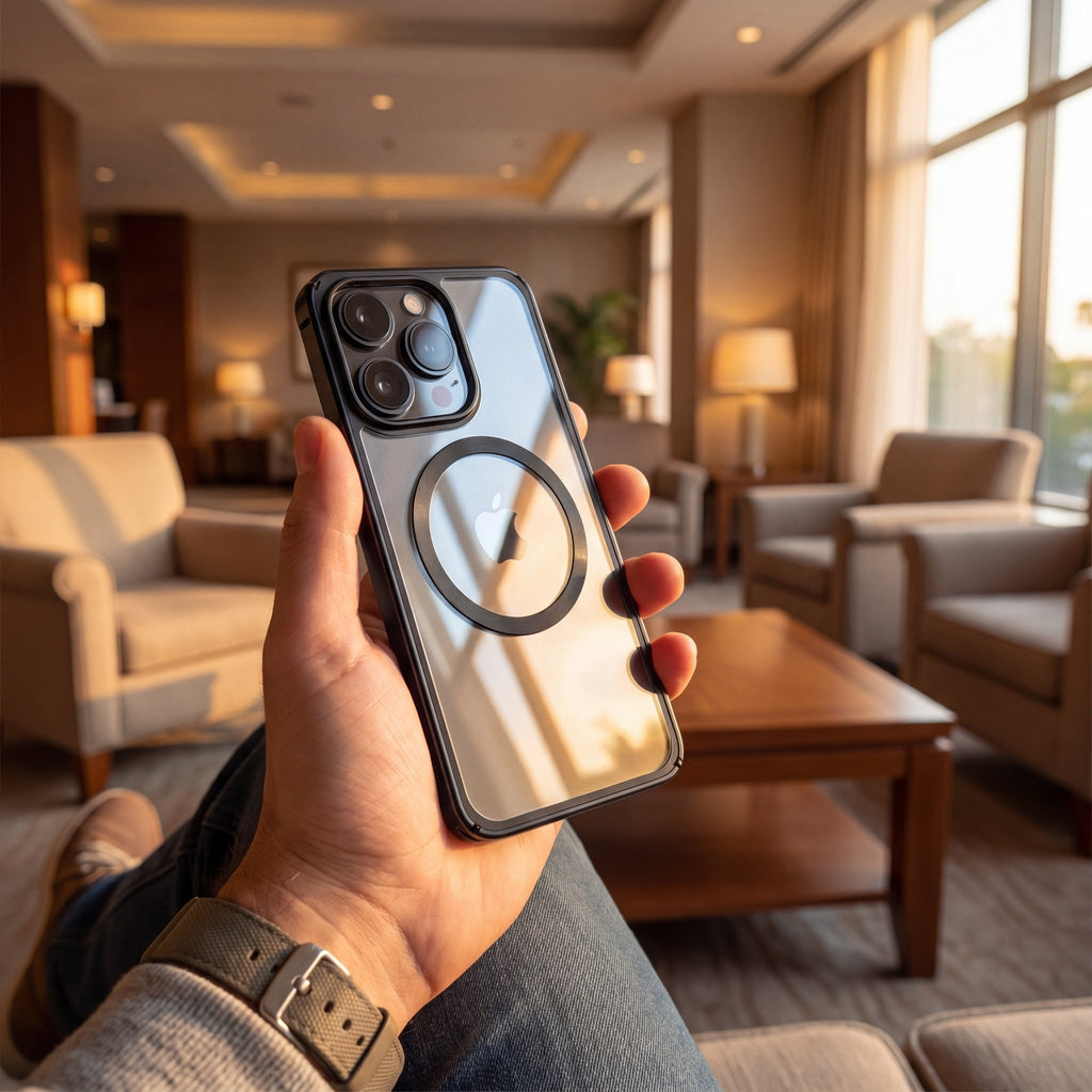 AeroFrame Magnetic Eagle Eye Case for iPhone 11–14 Series - TrendsToLife