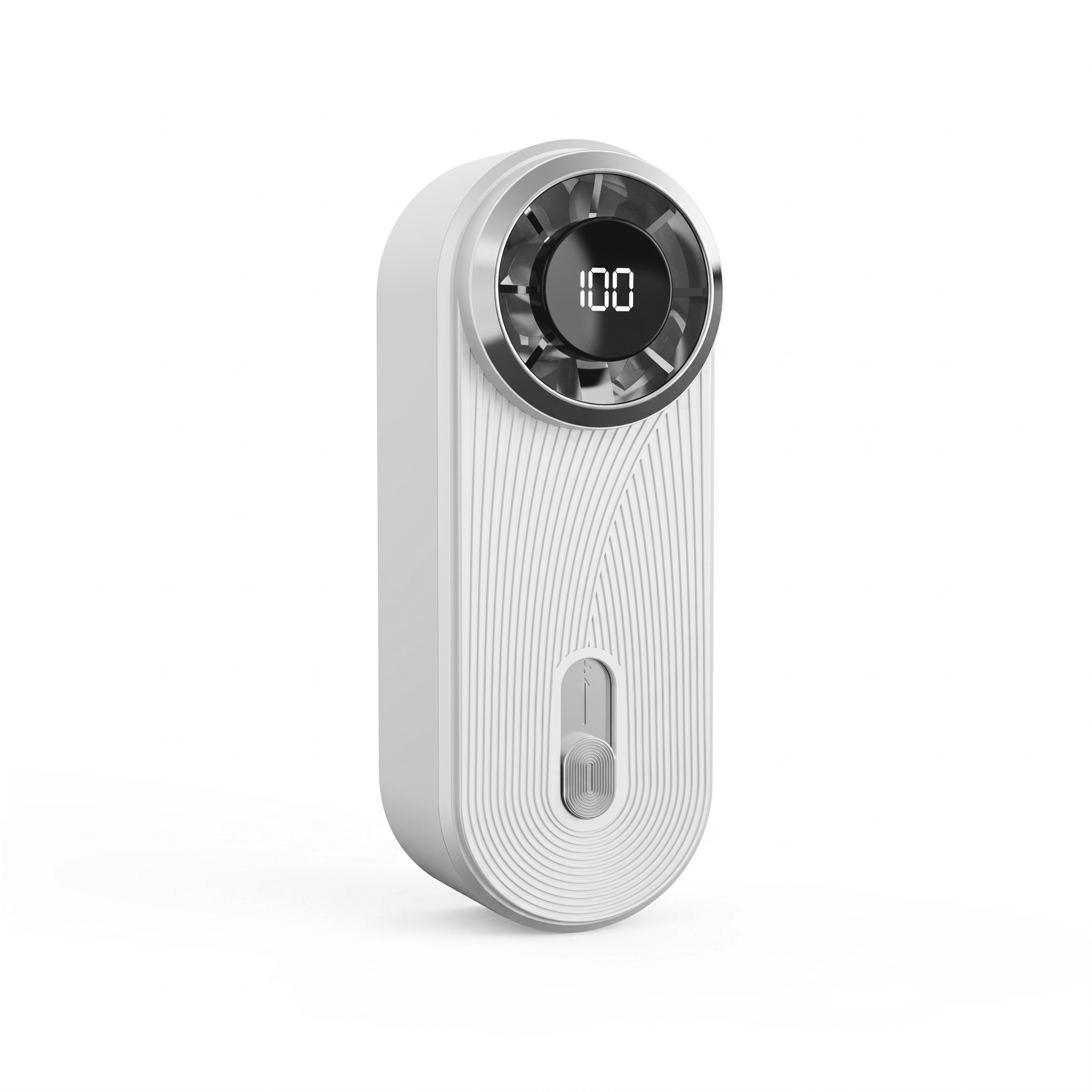 AeroPocket Smart Fan – Ultra-Thin Turbo Mini Fan with Digital Display - TrendsToLife