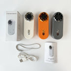AeroPocket Smart Fan – Ultra-Thin Turbo Mini Fan with Digital Display - TrendsToLife