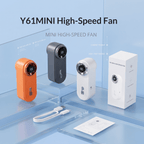AeroPocket Smart Fan – Ultra-Thin Turbo Mini Fan with Digital Display - TrendsToLife