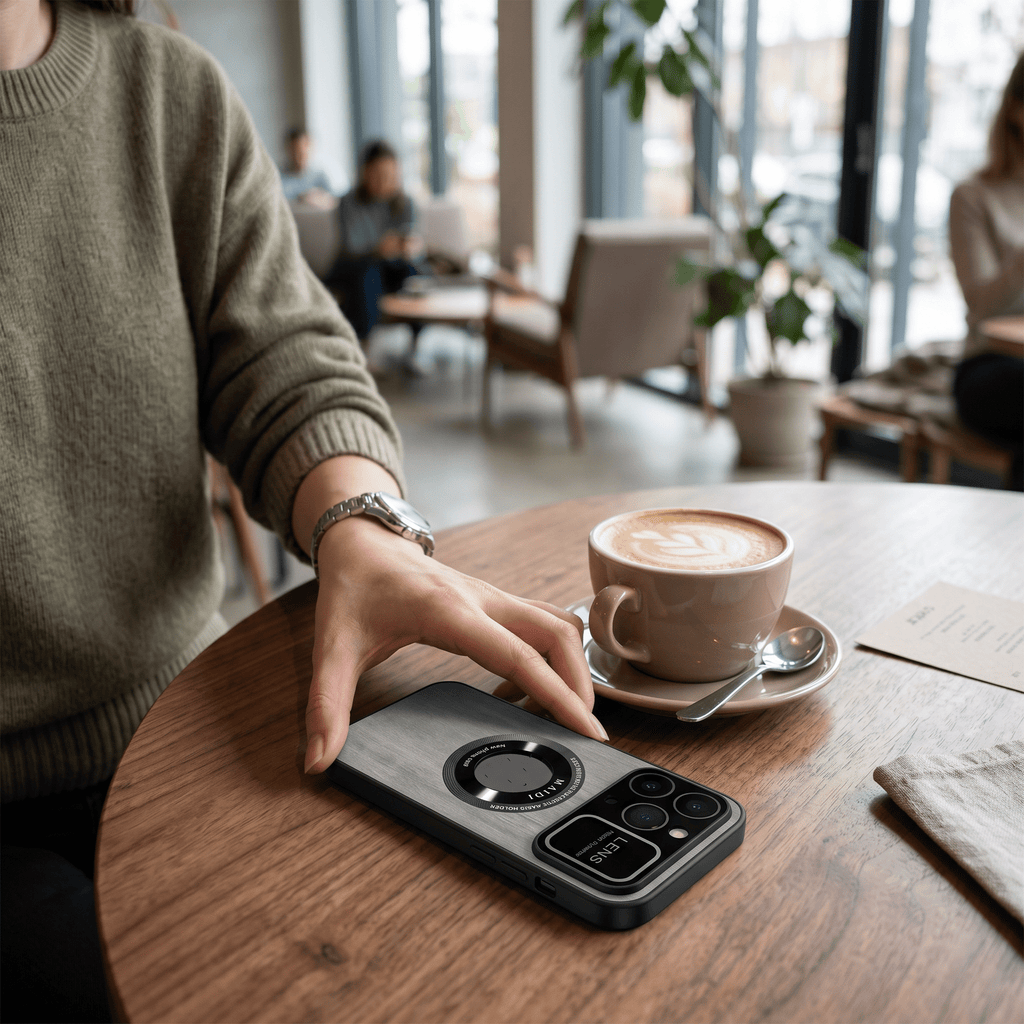 AirFlow Magnetic Window Case for iPhone – Heat Dissipation Protection - TrendsToLife
