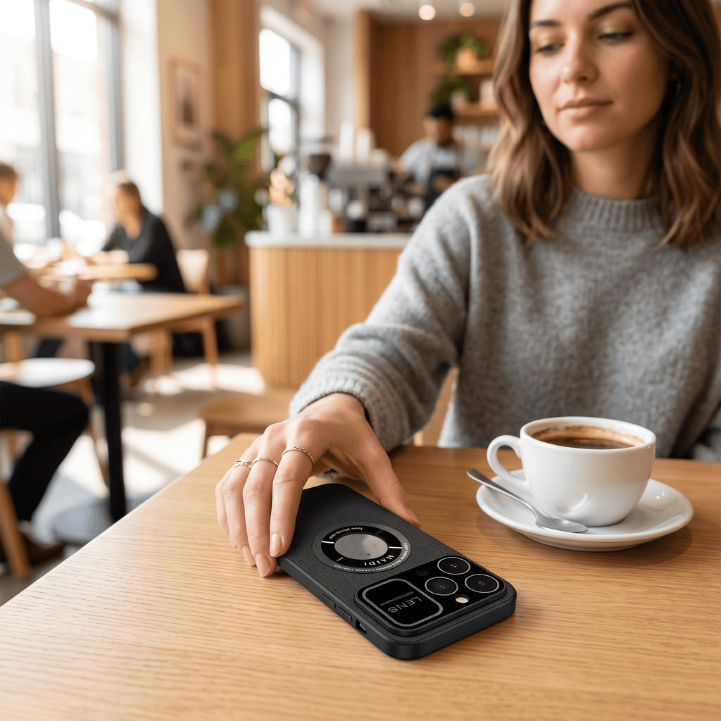 AirFlow Magnetic Window Case for iPhone – Heat Dissipation Protection - TrendsToLife