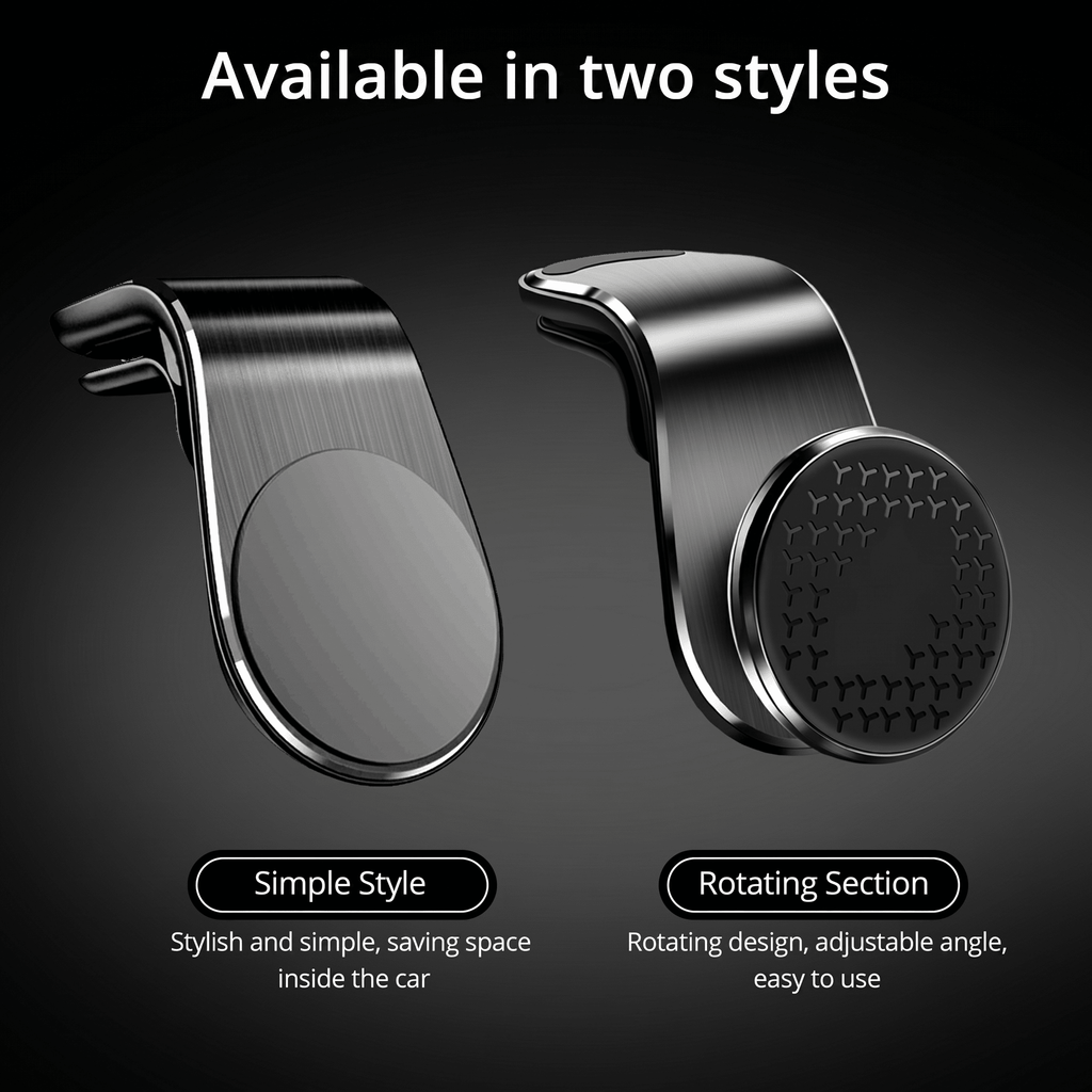 AirSpin 360° Magnetic Air Vent Car Phone Holder - TrendsToLife