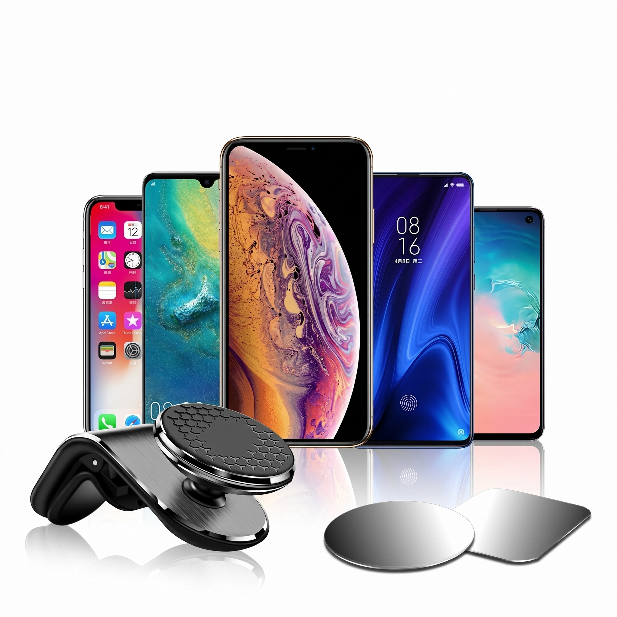 AirSpin 360° Magnetic Air Vent Car Phone Holder - TrendsToLife