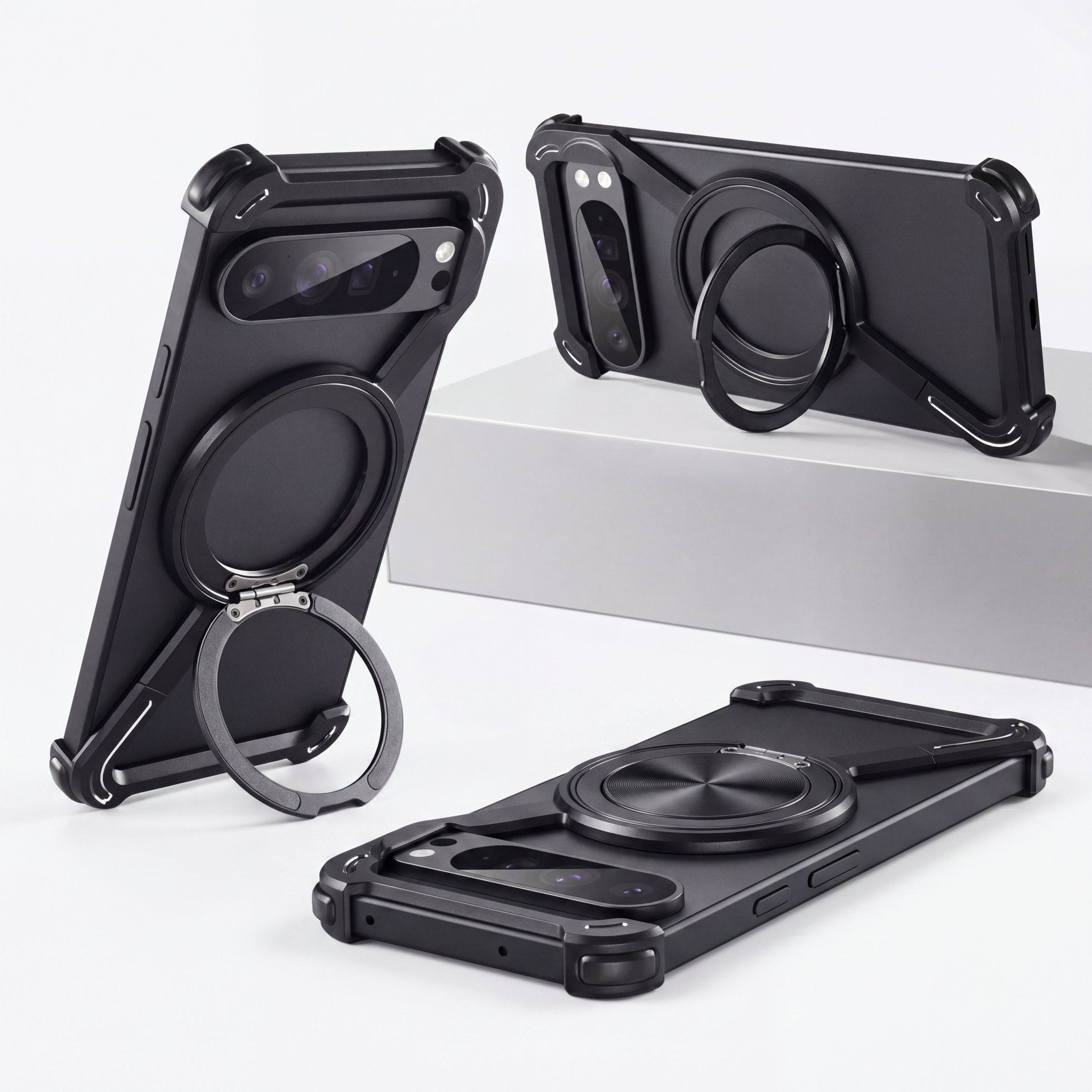 ArmorRing Magnetic Ring Stand Case for Google Pixel 9 & 9 Pro - TrendsToLife