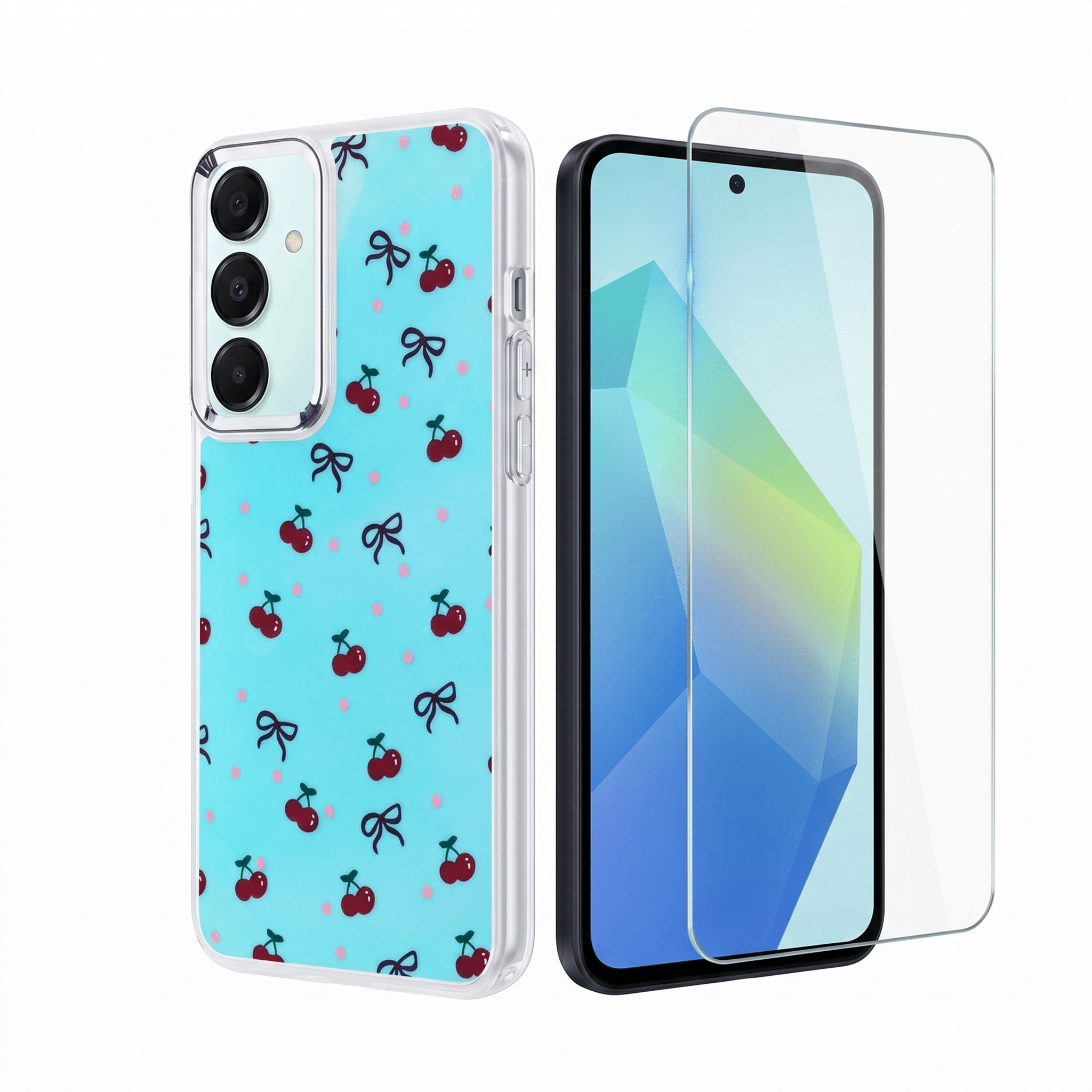 ArmorStyle Protection Set – Pattern Case & Nano Screen Protector – Samsung Galaxy A55 5G - TrendsToLife