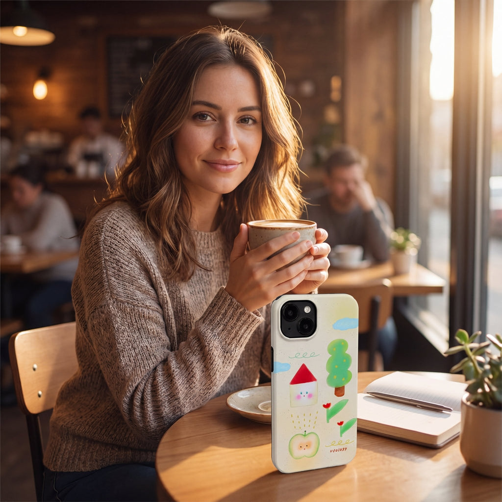 ArtShield Duo 2-in-1 Cartoon Protective Case for iPhone 15–16 Series - TrendsToLife
