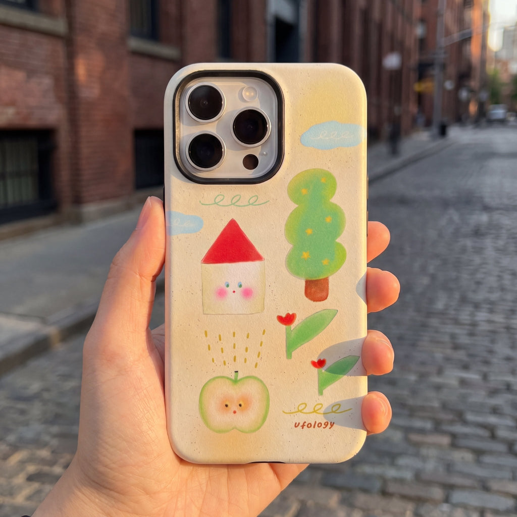 ArtShield Duo 2-in-1 Cartoon Protective Case for iPhone 15–16 Series - TrendsToLife