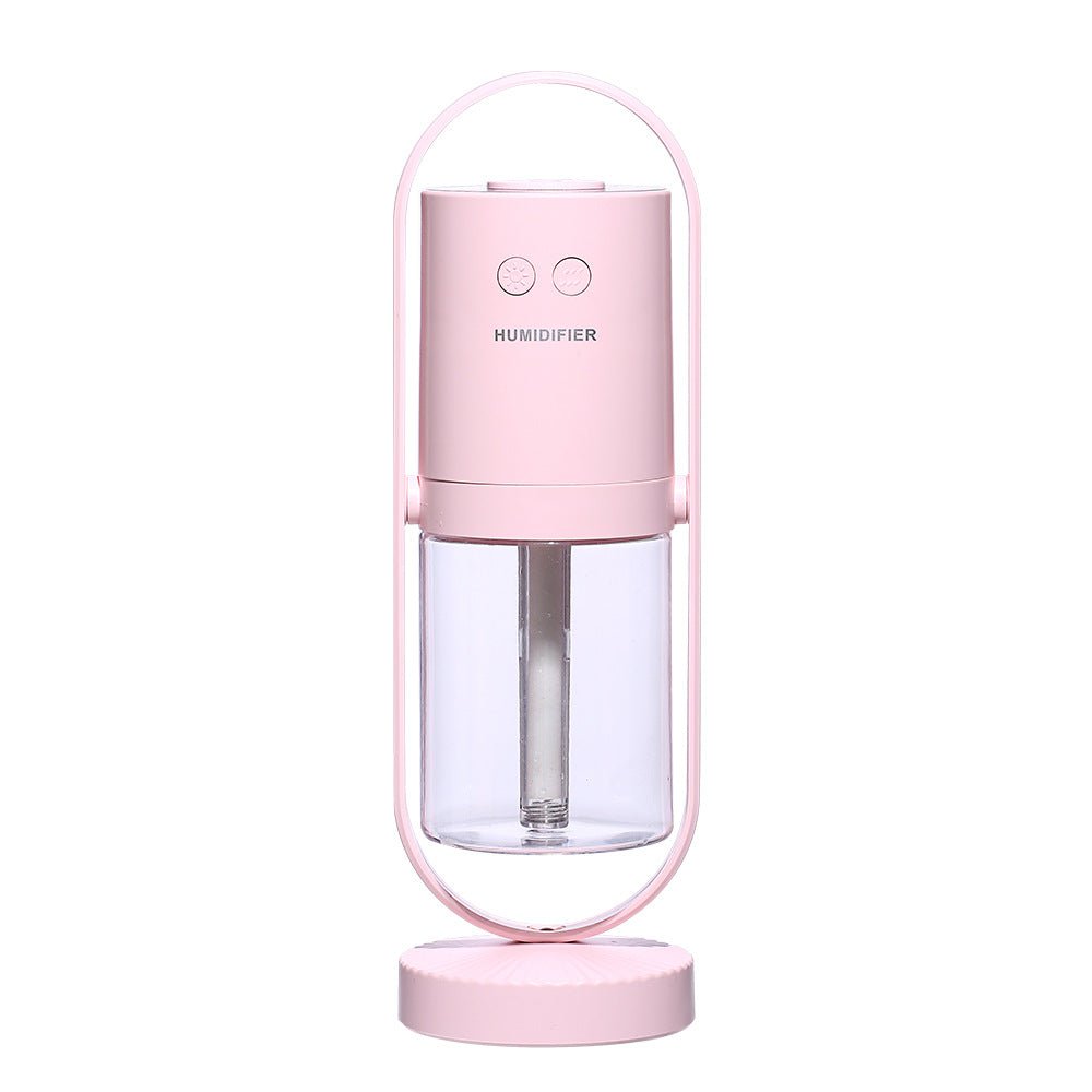 AuraMist Projection Humidifier – USB Ultrasonic Mist Diffuser with Night Light - TrendsToLife