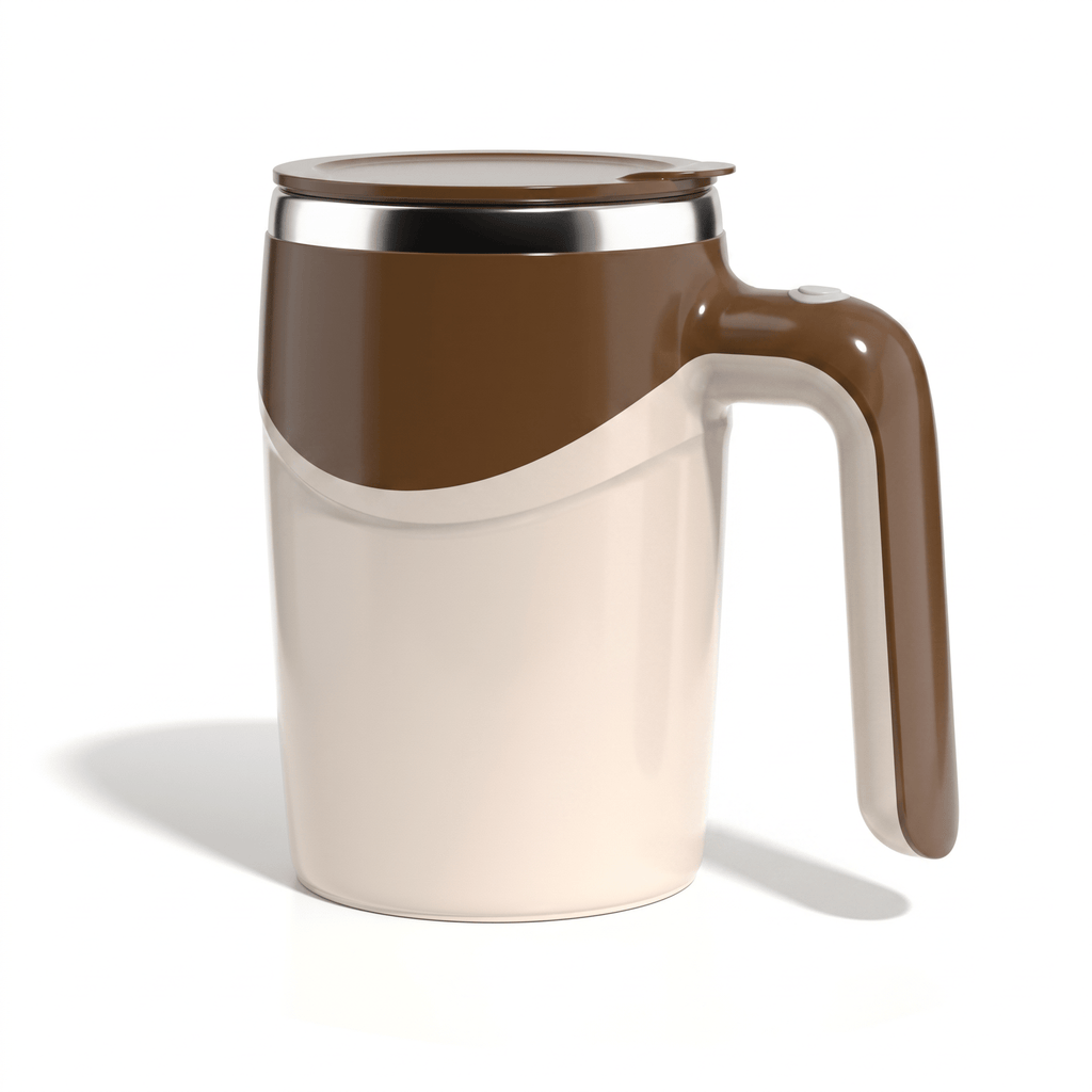 AutoBlend Self-Stirring Coffee Mug – Rechargeable 304 Stainless Steel Mixer - TrendsToLife