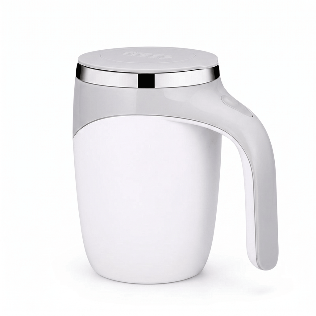 AutoBlend Self-Stirring Coffee Mug – Rechargeable 304 Stainless Steel Mixer - TrendsToLife