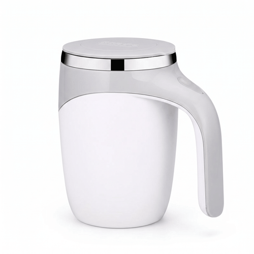 AutoBlend Self-Stirring Coffee Mug – Rechargeable 304 Stainless Steel Mixer - TrendsToLife