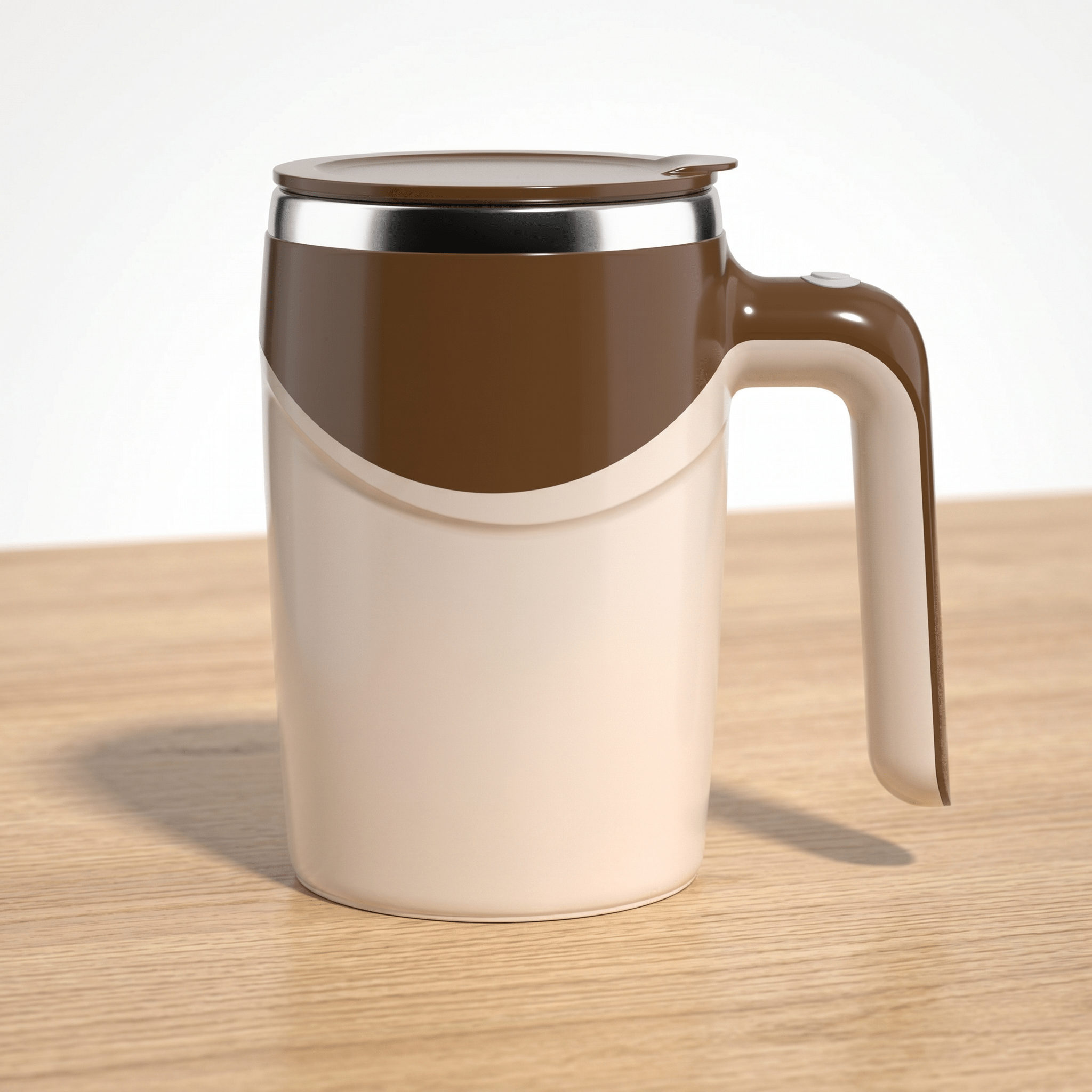 AutoBlend Self-Stirring Coffee Mug – Rechargeable 304 Stainless Steel Mixer - TrendsToLife