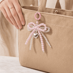 BeadMira — Beaded Heart Bag Charm Keychain - TrendsToLife