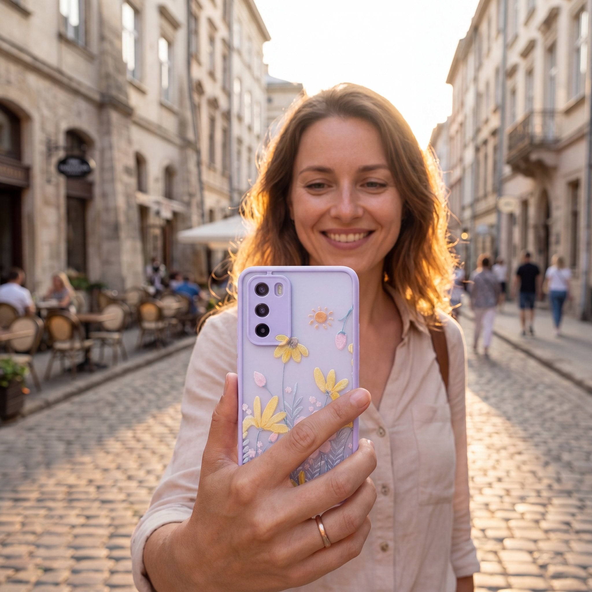 BloomSoft Floral Protective Case for Huawei P30–P40 & Mate 30 Series - TrendsToLife