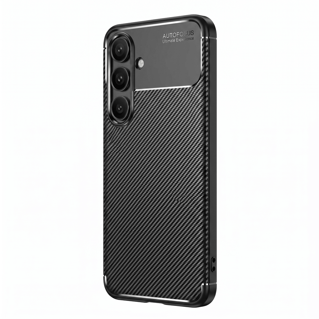 CarbonShield Protection Set – Case & Screen Protector – Samsung Galaxy S24 FE - TrendsToLife