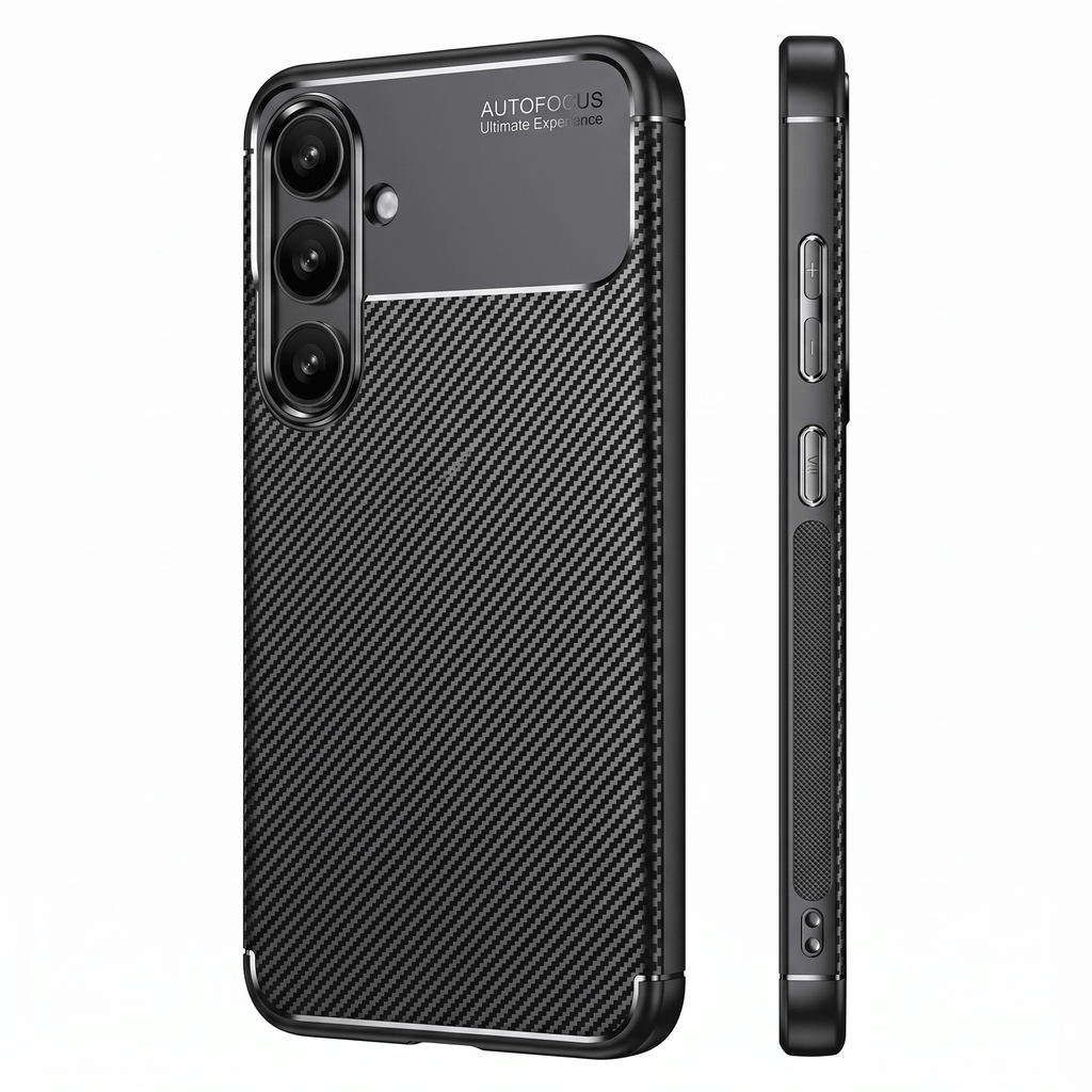 CarbonShield Protection Set – Case & Screen Protector – Samsung Galaxy S24 FE - TrendsToLife