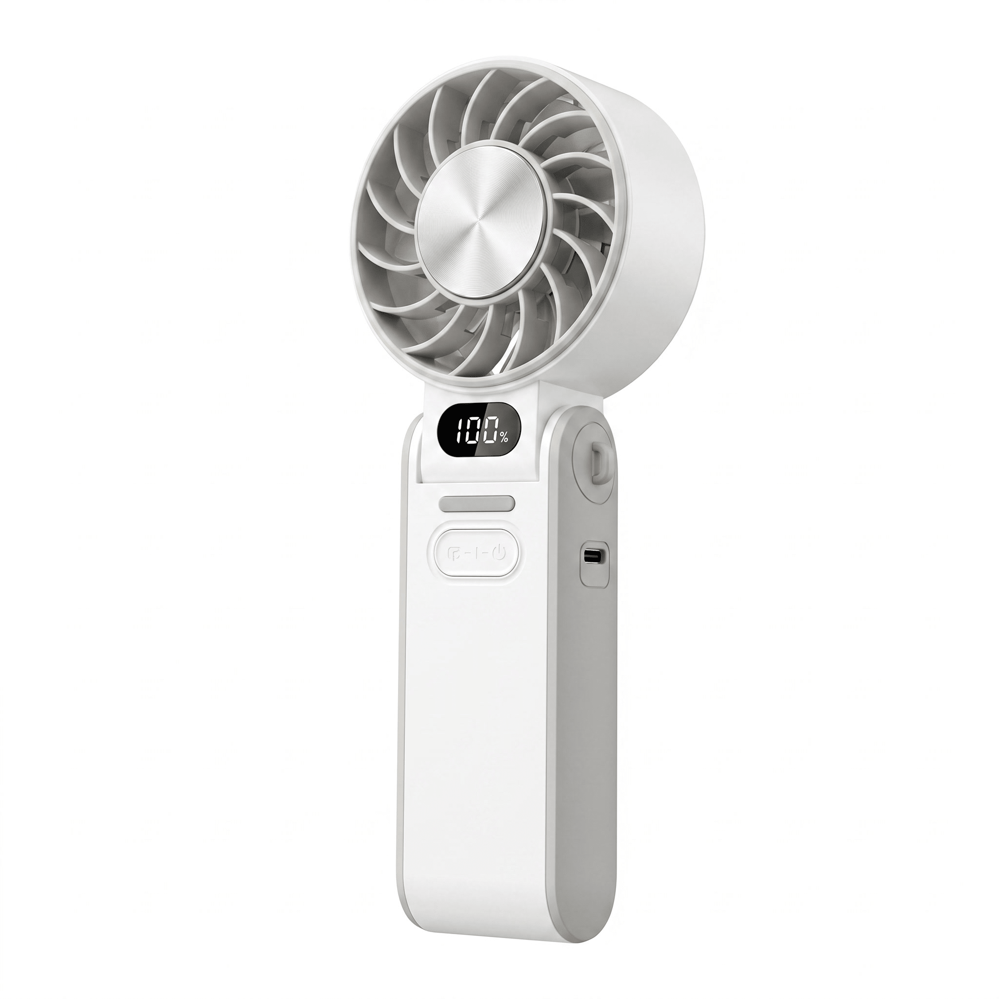 ChillGo Foldable USB Rechargeable Mini Cooling Fan – Handheld Design - TrendsToLife