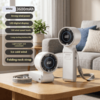 ChillGo Foldable USB Rechargeable Mini Cooling Fan – Handheld Design - TrendsToLife