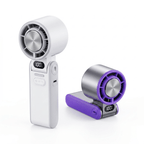 ChillGo Foldable USB Rechargeable Mini Cooling Fan – Handheld Design - TrendsToLife