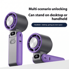 ChillGo Foldable USB Rechargeable Mini Cooling Fan – Handheld Design - TrendsToLife
