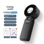 ChillGo Foldable USB Rechargeable Mini Cooling Fan – Handheld Design - TrendsToLife