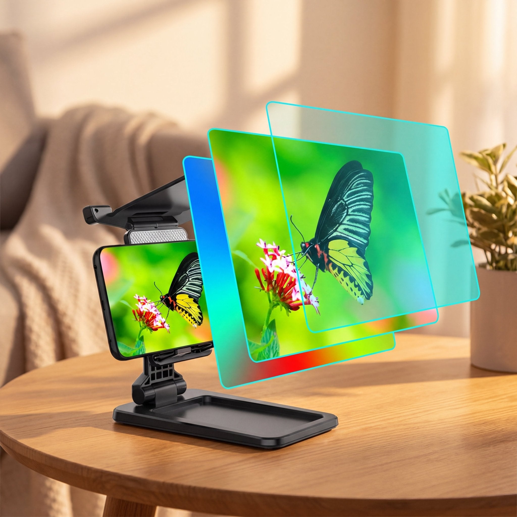 CinemaView Screen Amplifier – 12-Inch Display Magnifier for Smartphones - TrendsToLife