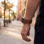 Classic Leather Watch Band – Comfort Strap for Apple Watch 38–44mm - TrendsToLife