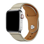 Classic Leather Watch Band – Comfort Strap for Apple Watch 38–44mm - TrendsToLife