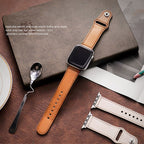 Classic Leather Watch Band – Comfort Strap for Apple Watch 38–44mm - TrendsToLife