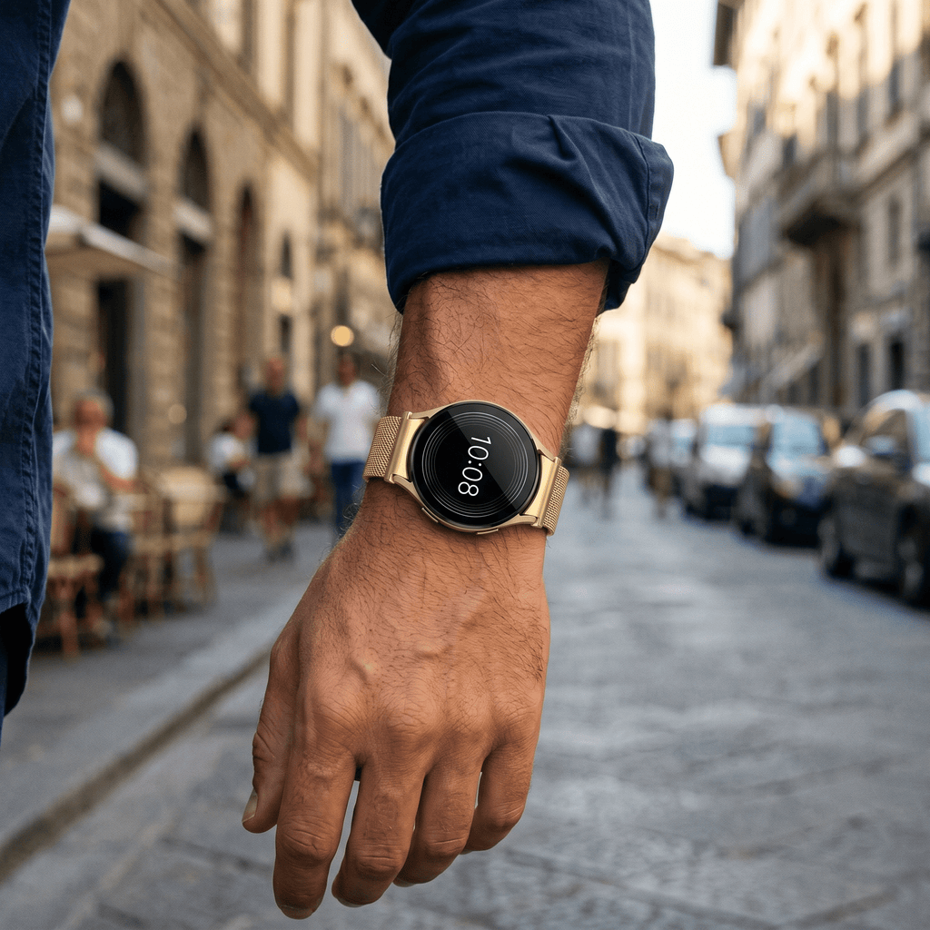 ClassicMesh Elite Watch Band – Premium Mesh Strap – Samsung Galaxy Watch 6 Classic 43mm - TrendsToLife