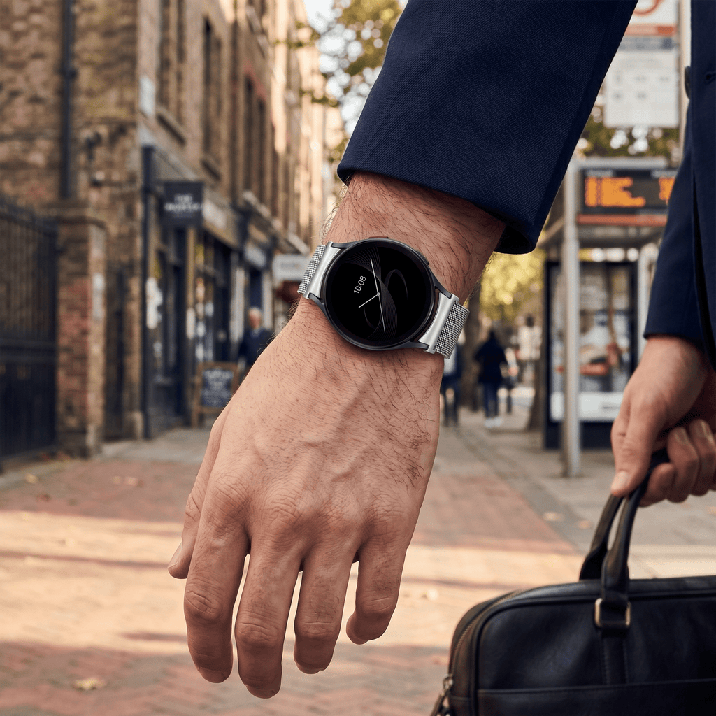ClassicMesh Elite Watch Band – Premium Mesh Strap – Samsung Galaxy Watch 6 Classic 43mm - TrendsToLife