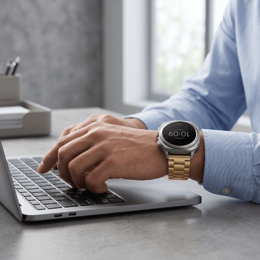 ClassicSteel Pro Watch Band – Stainless Steel Strap – Samsung Galaxy Watch 7 Ultra - TrendsToLife