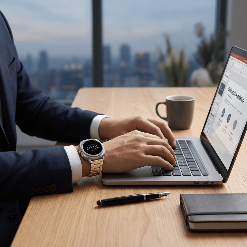 ClassicSteel Pro Watch Band – Stainless Steel Strap – Samsung Galaxy Watch 7 Ultra - TrendsToLife