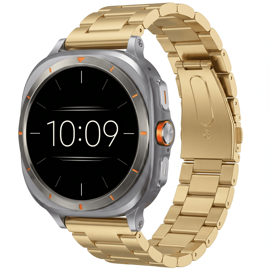 ClassicSteel Pro Watch Band – Stainless Steel Strap – Samsung Galaxy Watch 7 Ultra - TrendsToLife