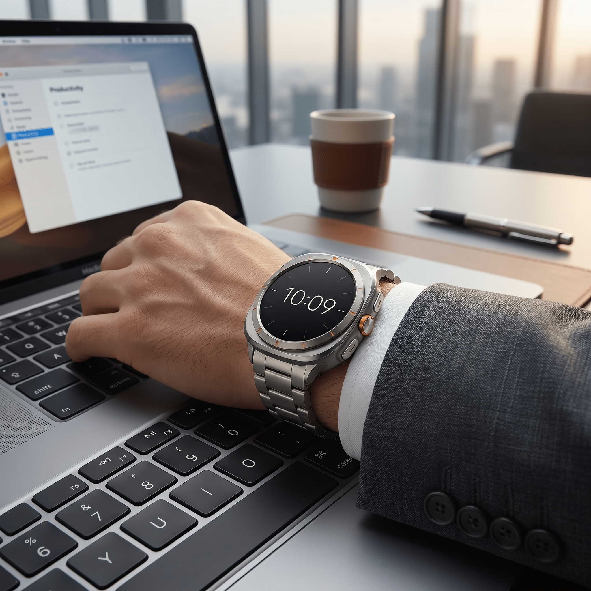 ClassicSteel Pro Watch Band – Stainless Steel Strap – Samsung Galaxy Watch 7 Ultra - TrendsToLife
