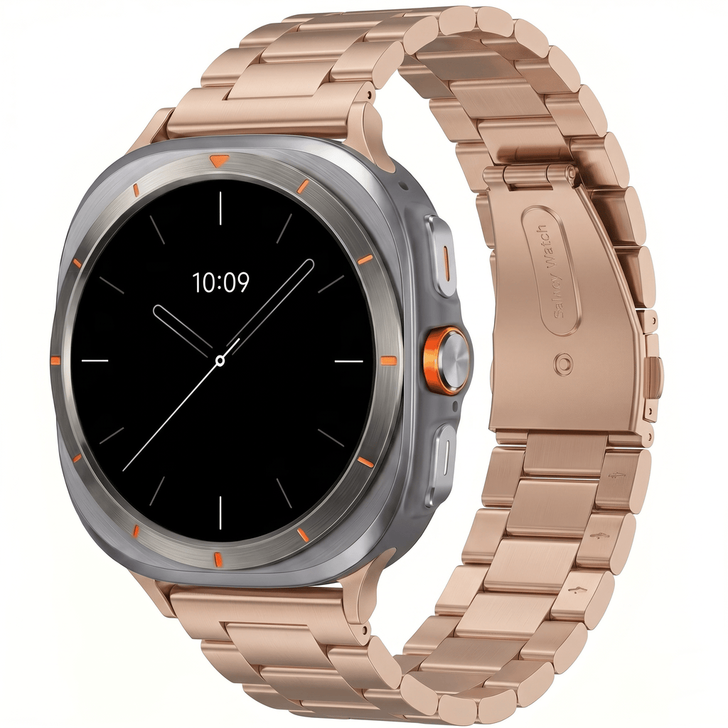 ClassicSteel Pro Watch Band – Stainless Steel Strap – Samsung Galaxy Watch 7 Ultra - TrendsToLife
