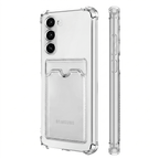 ClearCard Slim Case – Transparent Card Holder Cover – Samsung Galaxy S23 FE - TrendsToLife