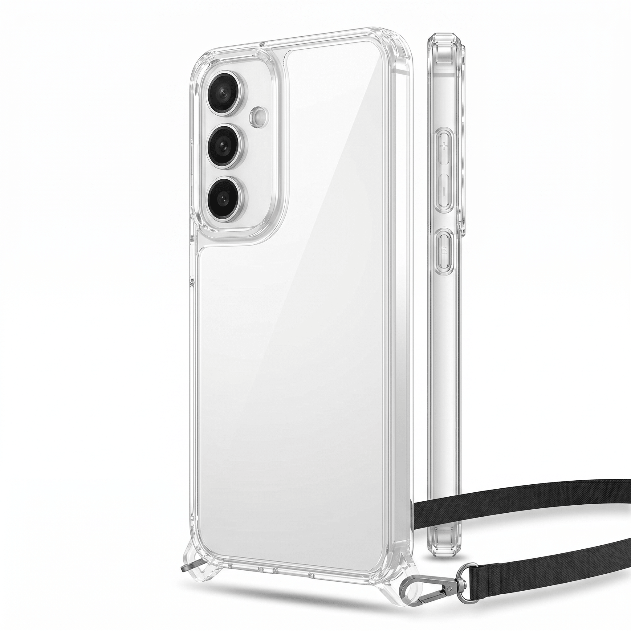 ClearCarry Neck Strap Case – Crossbody Protective Cover – Samsung Galaxy A55 5G - TrendsToLife
